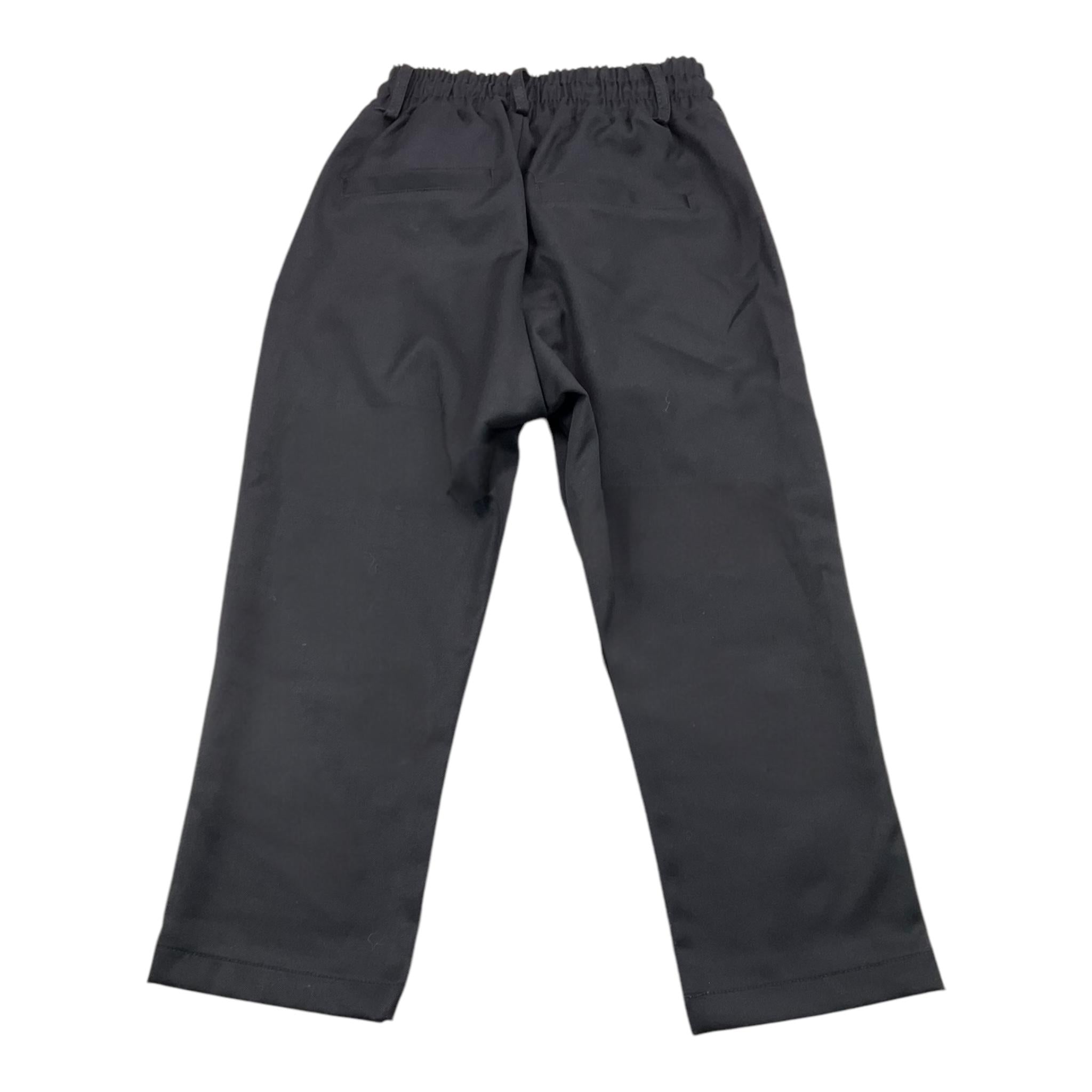 NEVER TOO pantalone tinta unita con elastico in vita Nero per Bambino NT2203B NERO NEVER TOO 