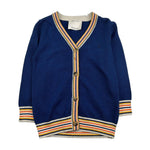 Trussardi Cardigan Tinta Unita con Logo per Bambino TGP260732CD BLU TRUSSARDI 