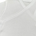 Calamaro Body Tinta Unita Mezza Manica per Neonata KWEE BIANCO CALAMARO 