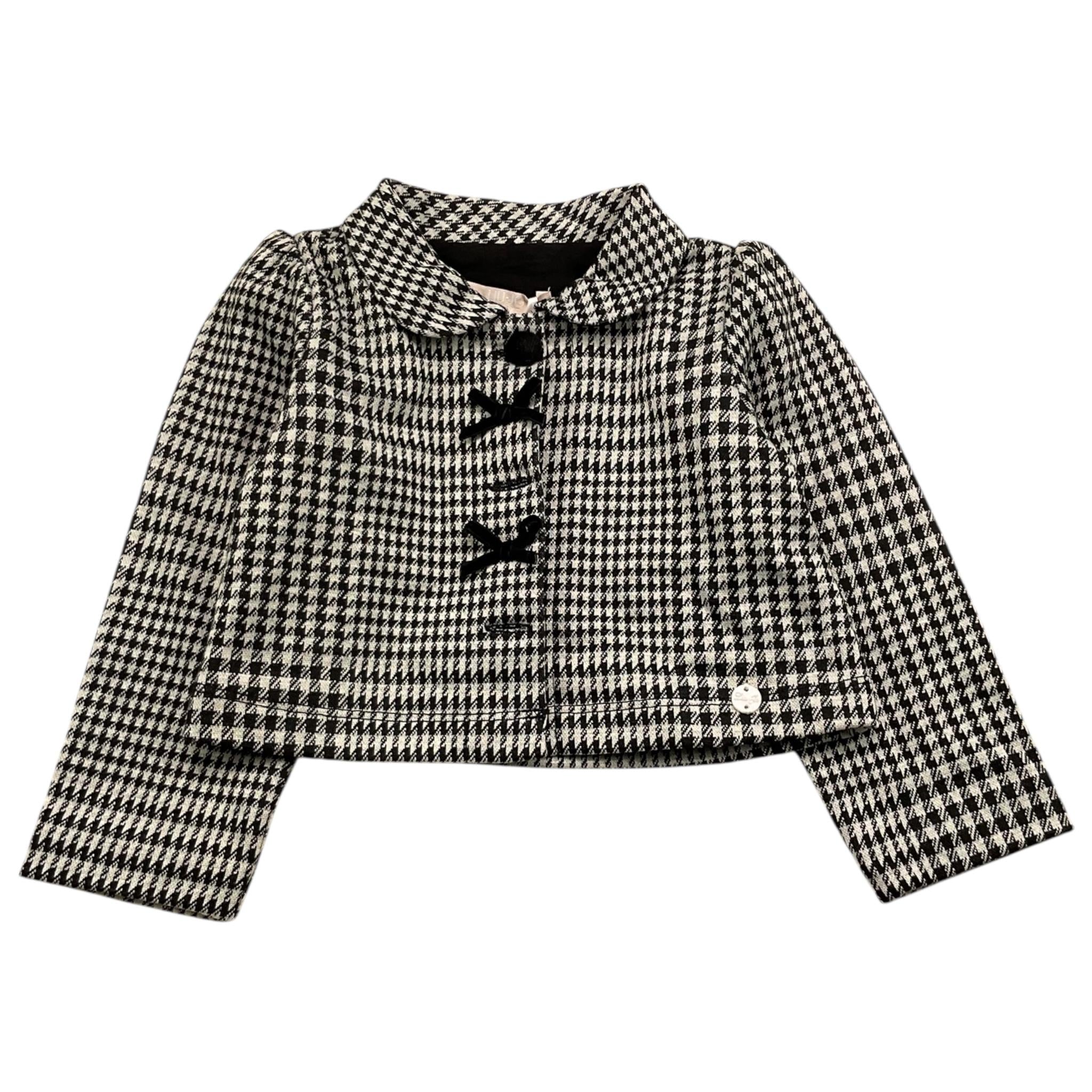 LIU JO giacca stampa fantasia con fiocchi Nero per Neonata HF4075 NERO LIU JO 