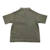Aspesi Poloshirt Einfarbig Halbarm Grün Für Jungen
