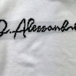 DANIELE ALESSANDRINI maglia girocollo tinta unita con stampa Bianco per Bambino 1231W00049 BIANCO DANIELE ALESSANDRINI 