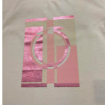 Trussardi T-Shirt Girocollo Tinta Unita con Stampa per Neonata TIP23126TS PANNA TRUSSARDI 