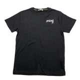 Yours T-Shirt Rundhals Einfarbig mit Kontrastdruck Schwarz für Jungen