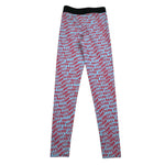 Just Cavalli Leggins Tinta Unita con Stampe Logo per Bambina JGP26243LE AZZURRO JUST CAVALLI 