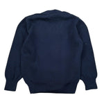 Please Cardigan Tinta Unita con Bottoni per Neonato NB03230B73 BLU PLEASE 