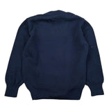 Please Cardigan Tinta Unita con Bottoni per Neonato NB03230B73 BLU PLEASE 