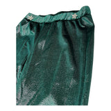 MARC ELLIS pantalone tinta unita in velluto modello zampa Verde per Bambina JMJPT00104 VERDE MARC ELLIS 
