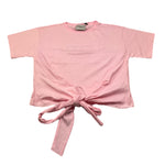 Iceberg T-Shirt Tinta Unita Girocollo con Stampa per Bambina TSICE5151J ROSA ICEBERG 