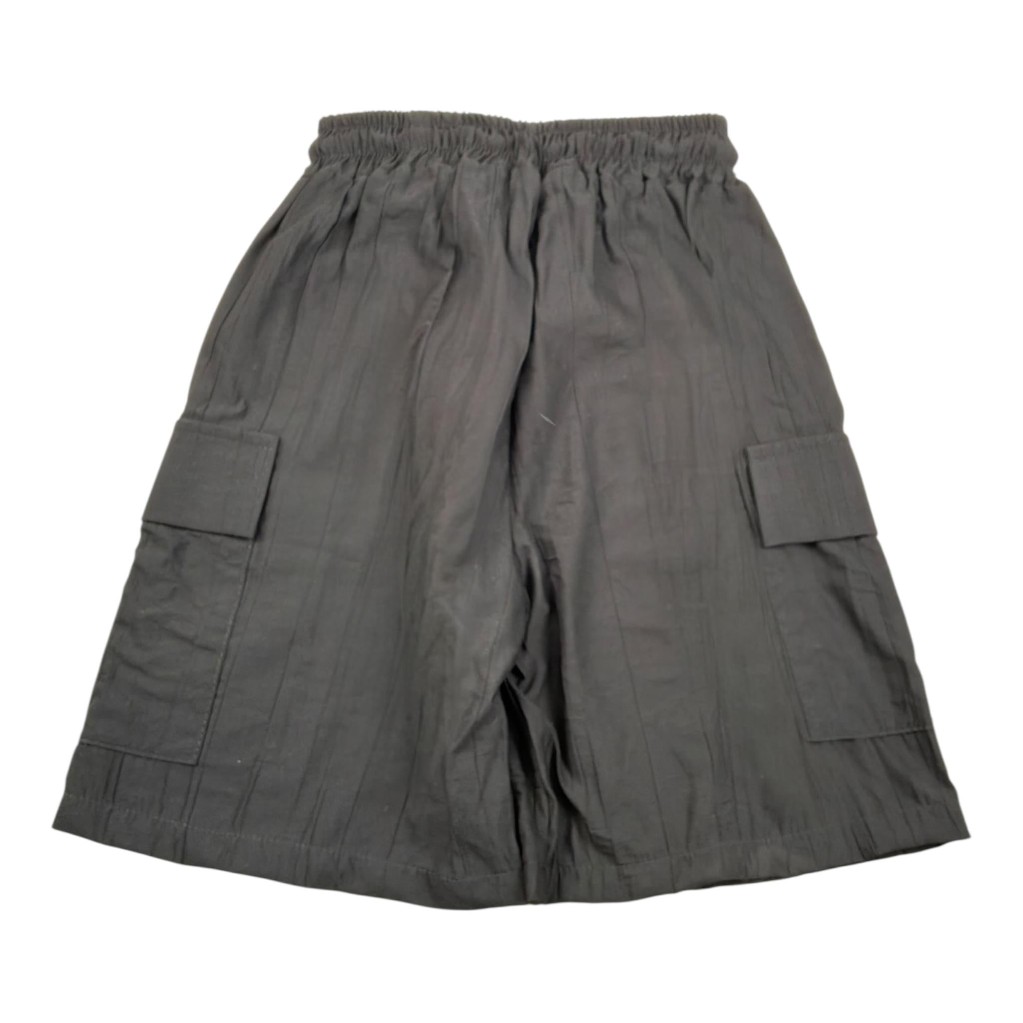 Never Too Bermuda tinta unita con Elastico In Vita Nero per Bambino NT2323R NERO NEVER TOO 