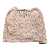 Cnd Strickjacke Tintau Nita mit rosa Lochmuster für Baby Mädchen