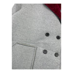 JOHN RICHMOND cappotto tinta unita con colletto in contrasto Grigio per Bambina RGA25108CP GRIGIO JOHN RICHMOND 