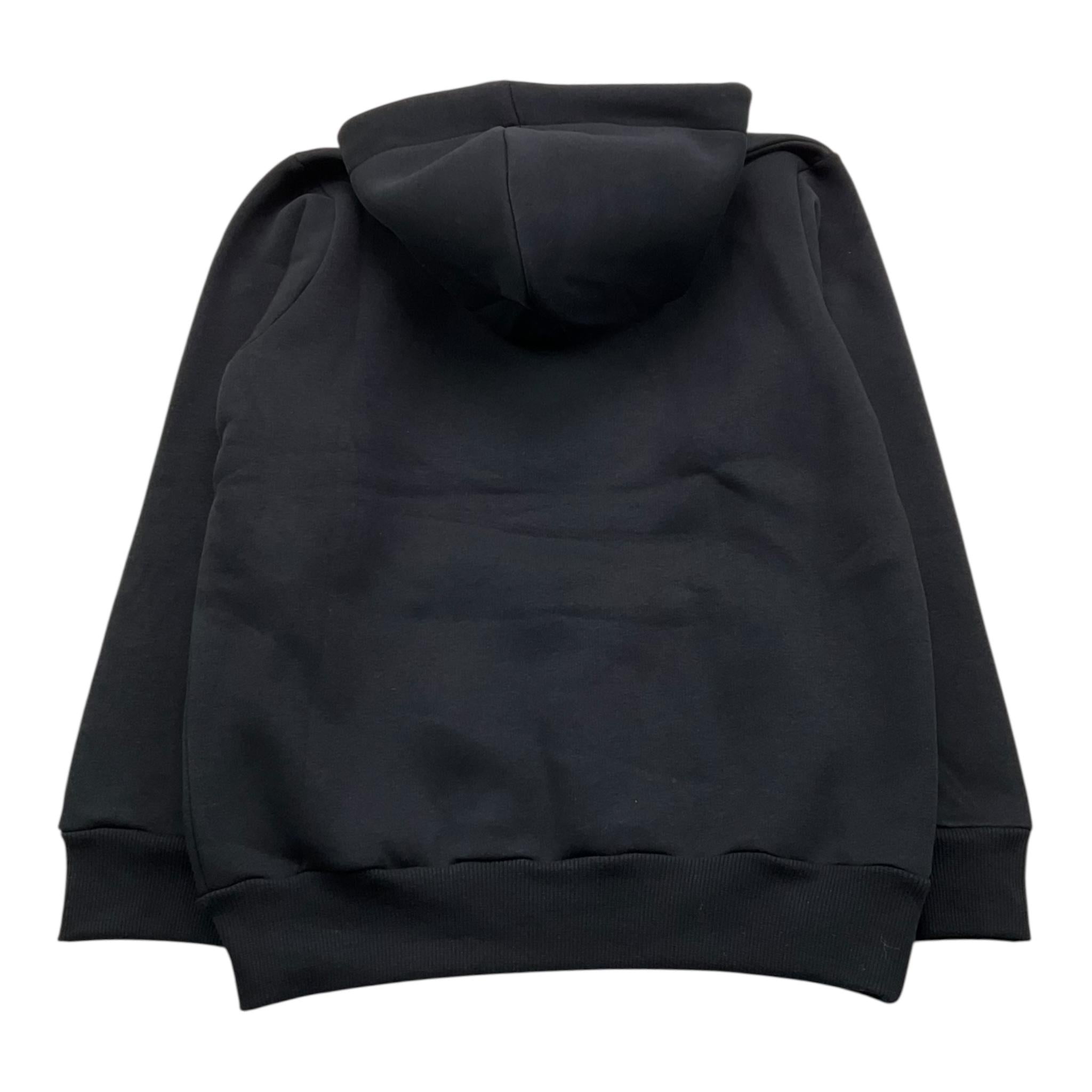 JHM felpa chiusa con cappuccio tinta unita Nero per Bambino TR100JST NERO JHM 