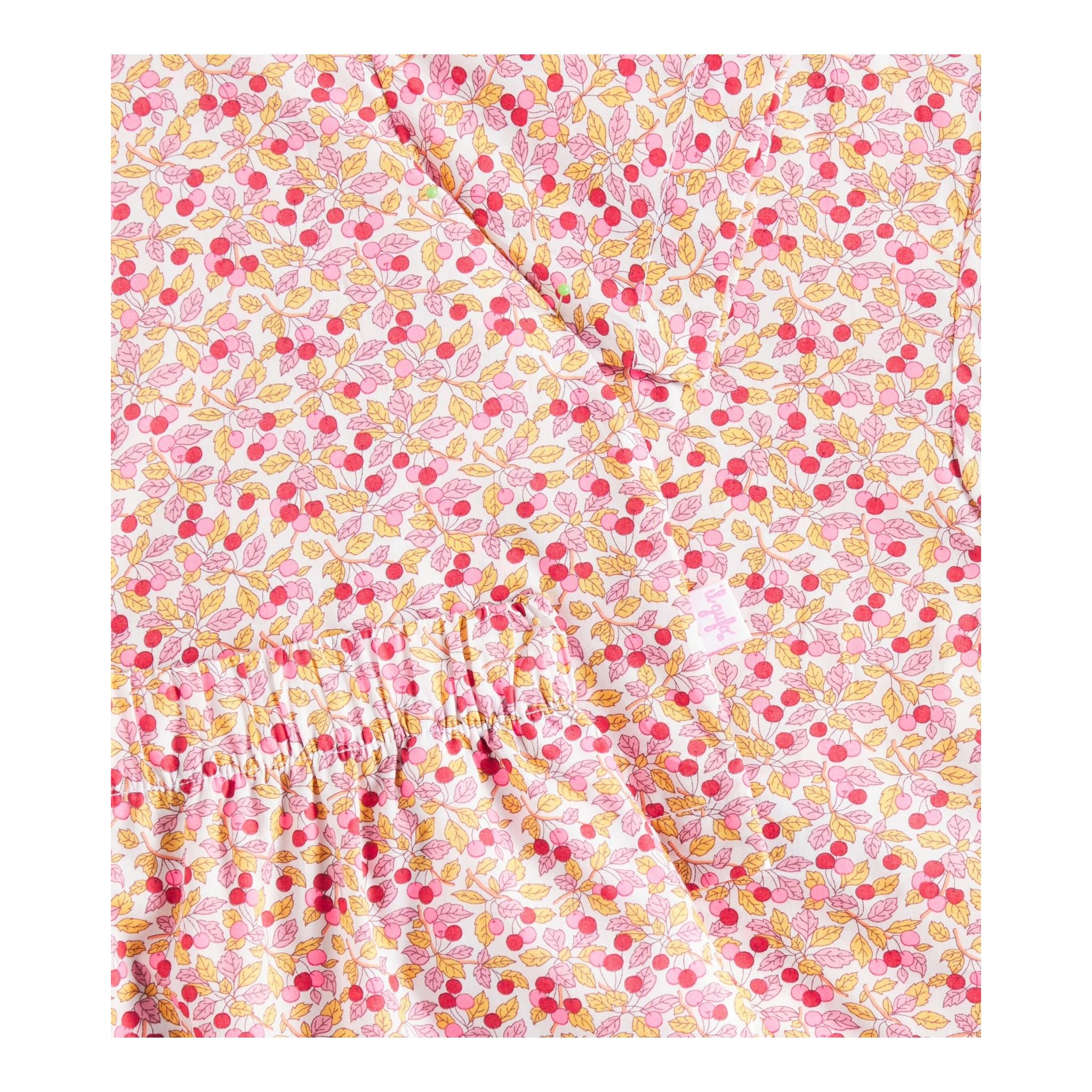 Il Gufo Completo 2 Pezzi Camicia-Short per Bambina P25DP489C4139 BIANCO/ROSA IL GUFO 