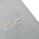 Sarabanda Jeans Tinta Unita con Girovita Regolabile per Bambina 0B539 AZZURRO SARABANDA 