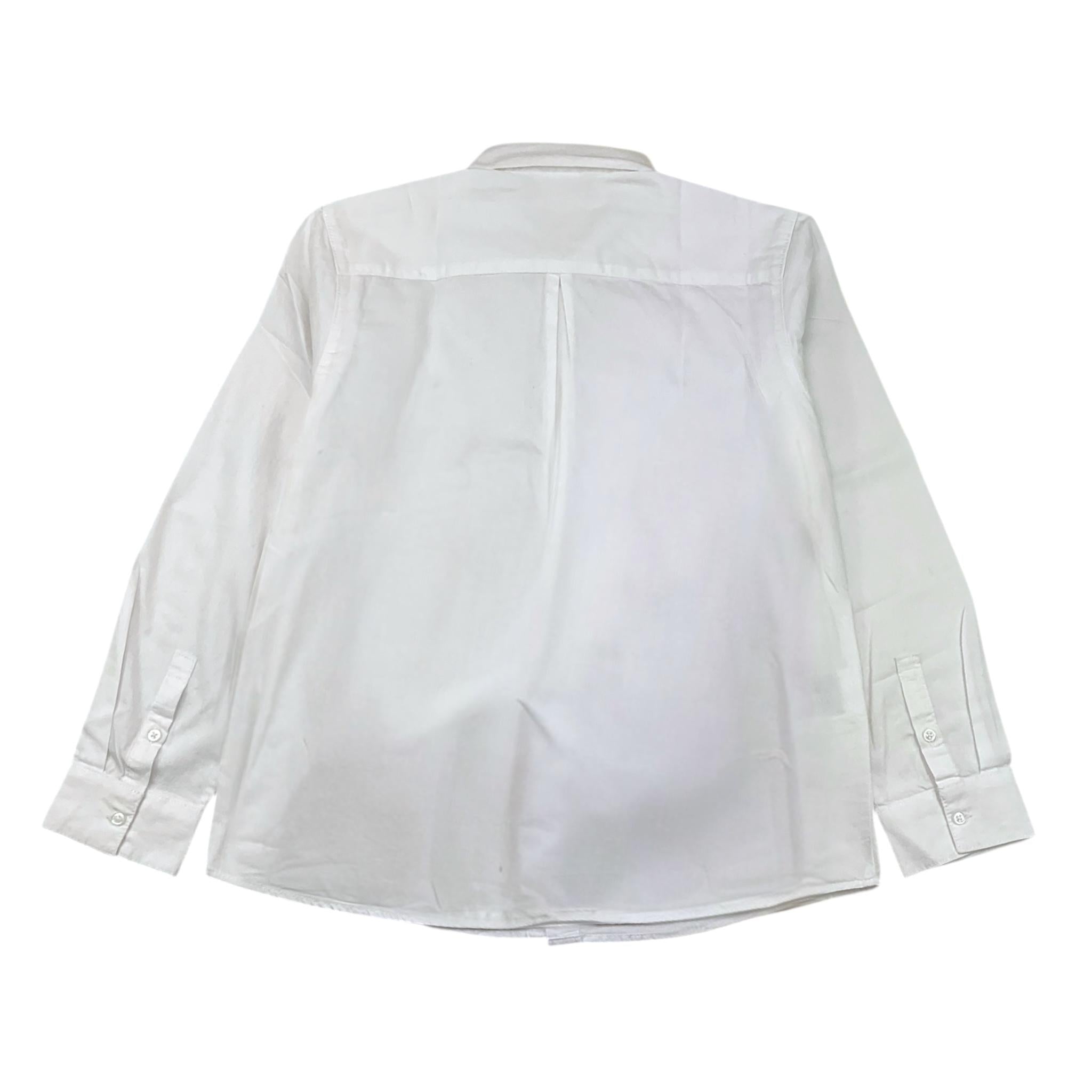 NUKUTAVAKE camicia tinta unita manica lunga Bianco per Bambino 874 BIANCO NUKUTAVAKE 