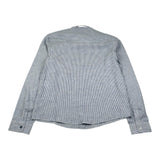 Daniele Alessandrini Camicia tinta unita con Fantasia A Righe Azzurro per Bambino 1235C1198 AZZURRO DANIELE ALESSANDRINI 