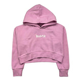 Disclaimer Schlichtes Kapuzen-Sweatshirt mit Kontrast-Print Rosa für Mädchen