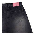 JOHN RICHMOND gonna in denim lunga tinta unita Nero per Bambina RGA25019GO NERO JOHN RICHMOND 