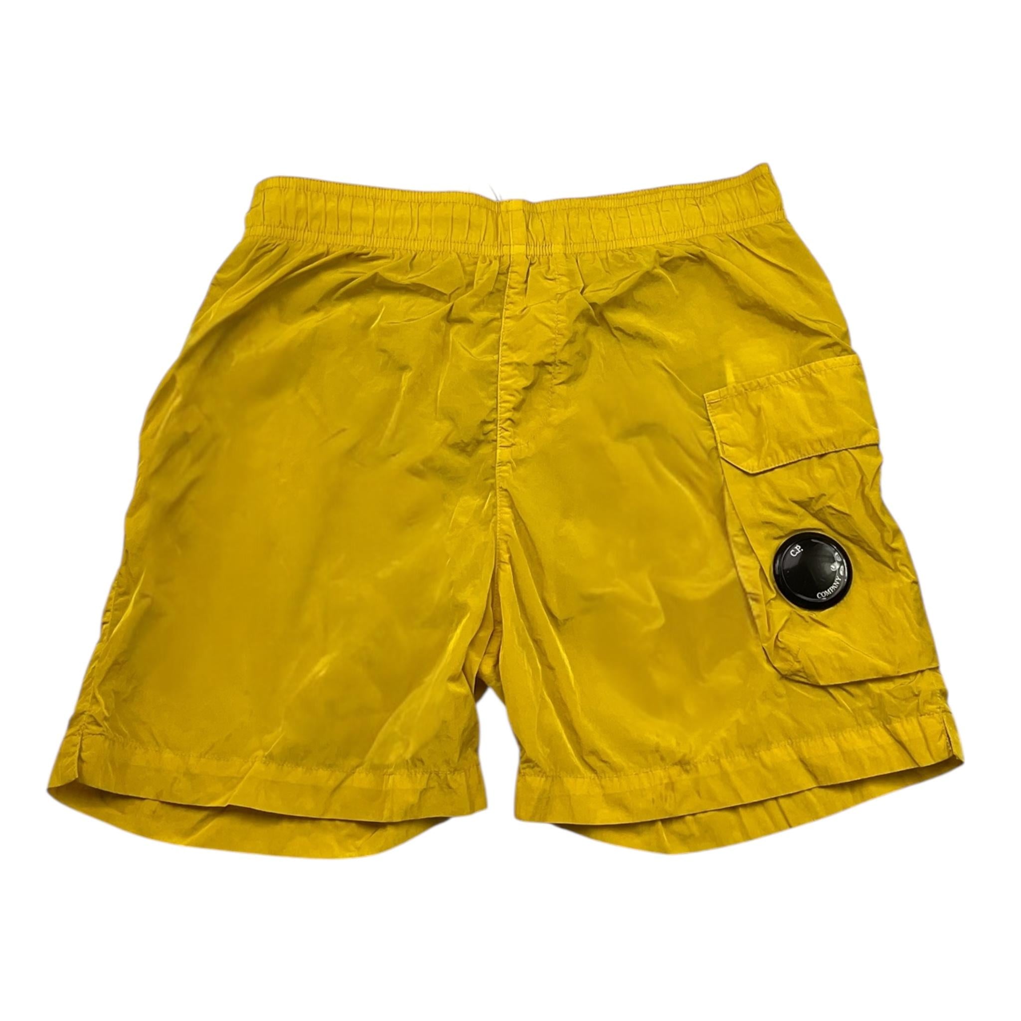 C.P. Company Costume Tinta Unita con Logo per Bambino CUL002L GIALLO C.P. COMPANY 