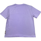 Just Cavalli T-Shirt Girocollo Tinta Unita con Stampa Logo per Bambino JGP26027TS LILLA JUST CAVALLI 