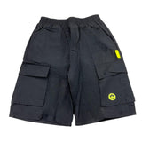 Barrow Kids Einfarbige Bermudashorts mit elastischer Taille Schwarz für Jungen