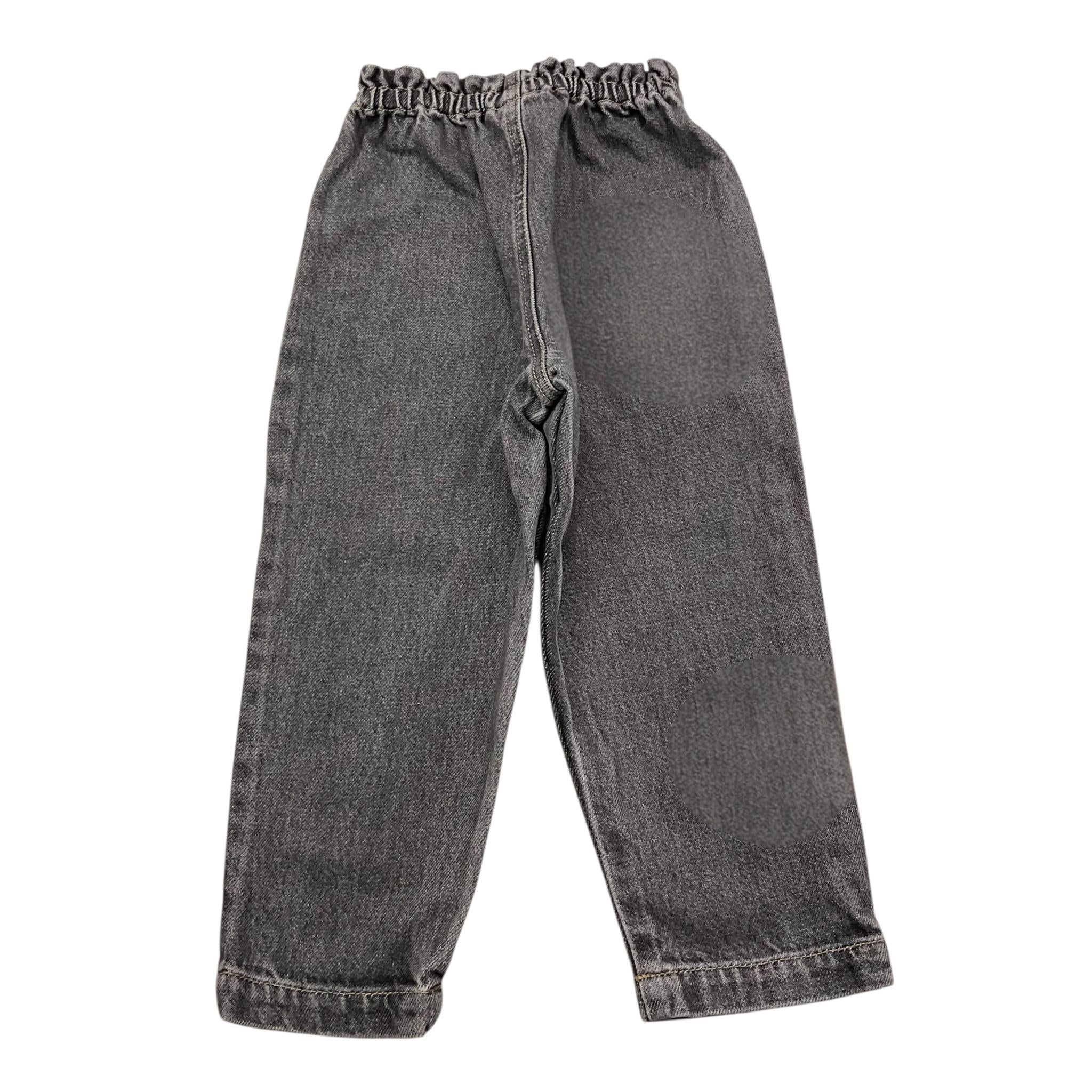PLAY UP jeans tinta unita con elastico in vita Nero per Bambino PA022AP11605J NERO PLAY UP 