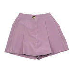J'Aime' Short tinta unita con Elastico In Vita Rosa per Bambina JG416525SH ROSA J'AIME' 