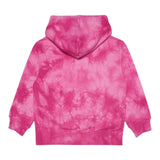 Maison Margiela – Einfarbiger Hoodie mit fuchsiafarbenem Farbverlaufsmuster für Mädchen