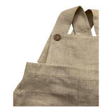 Wedoble Einfarbiger Beige Overall für Babys
