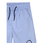 Trussardi Costume Tinta Unita con Logo per Bambino TBP25001CO AZZURRO POLVERE TRUSSARDI 