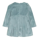 MAYORAL abito tinta unita in velluto Verde per Bambina 4915 VERDE MAYORAL 