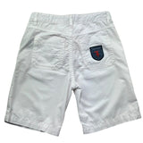 Trussardi Bermuda Tinta Unita con Girovita Regolabile per Bambino TBP26033BE BIANCO TRUSSARDI 