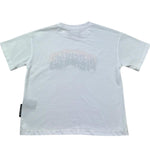 John Richmond T-Shirt Girocollo Tinta Unita con Logo per Bambino RBP26045TS BIANCO JOHN RICHMOND 