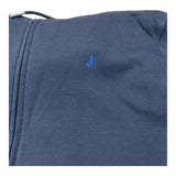 JECKERSON felpa tinta unita con cappuccio e zip Blu per Bambino J3512 BLU JECKERSON 