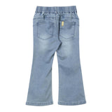 LIU JO jeans tinta unita modello a zampa Azzurro per Bambina KF4919D4942 AZZURRO LIU JO 