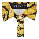 Versace Langarmhemd mit Kontrastbesatz in Weiß für Jungen