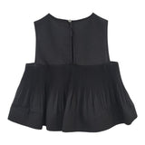Patrizia Pepe Camicia Giromanica Tinta Unita  Nero Per Bambina 7C0240X NERO PATRIZIA PEPE 
