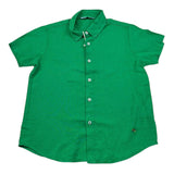 Manuel Ritz Camicia Mezza Manica Tinta Unita per Bambino MR25733 VERDE MANUEL RITZ 