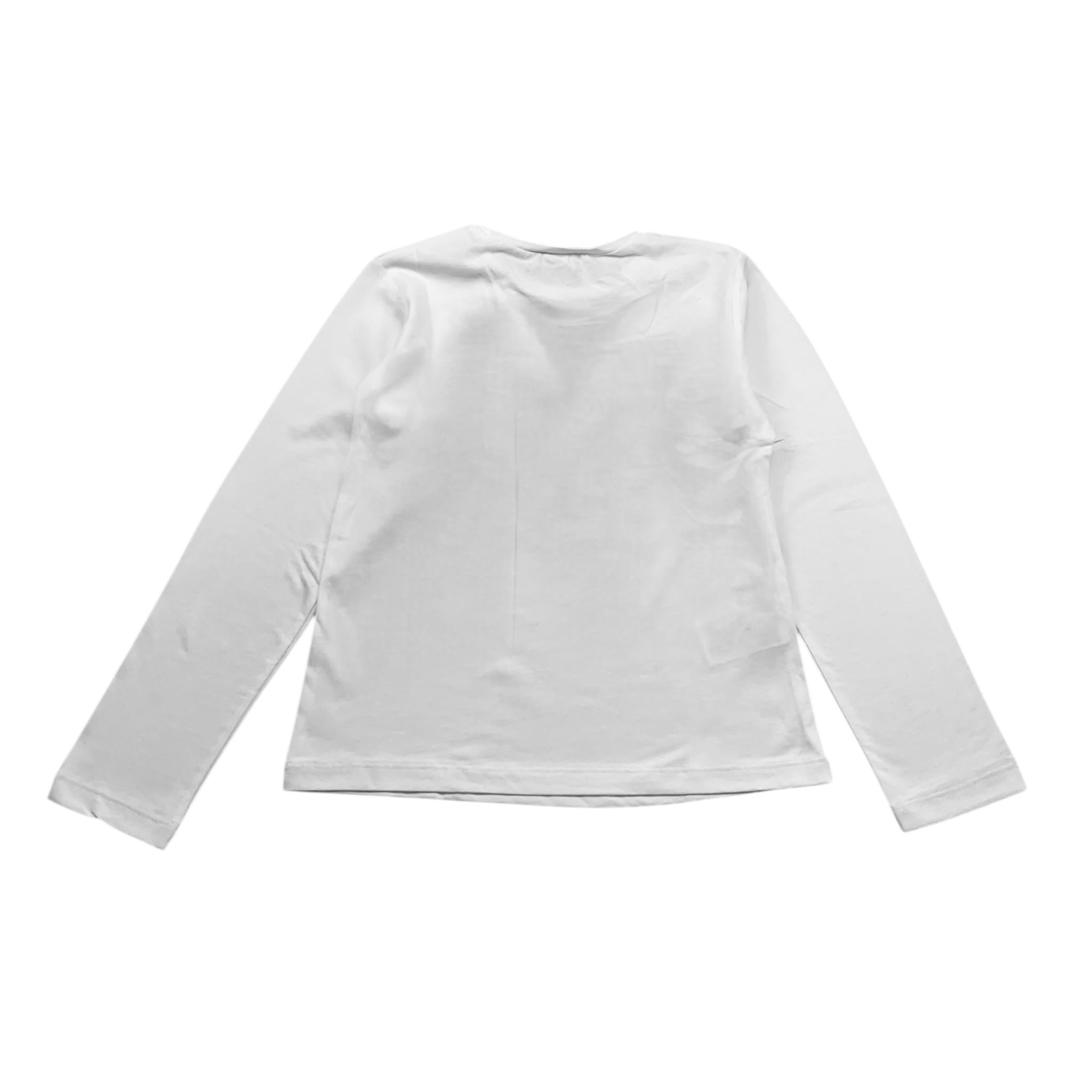 MAYORAL set shirt girocollo tinta unita con stampa-elastico per capelli Bianco per Neonata 4069N BIANCO MAYORAL 