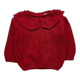 WEDOBLE maglia tinta unita con colletto  Rosso per Neonata I2410301 ROSSO WEDOBLE 