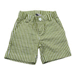 J.O. Milano Bermuda Fantasia A Righe con Elastico In Vita Verde per Neonato 574M1X VERDE J.O. MILANO 