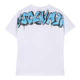 Disclaimer T-Shirt Girocollo Tinta Unita con Stampa per Bambino 25EDK58407X BIANCO DISCLAIMER 