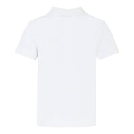 N°21 Polo Mezza Manica Tinta Unita con Stampa per Bambino N2103I BIANCO N°21 