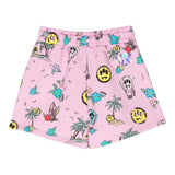 Barrow Kinder Shorts einfarbig mit Kontrastdruck rosa für Mädchen