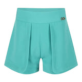 Odi Et Amo Kurze, einfarbige Shorts mit verstellbarer Taille, Tiffany für Mädchen