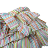 Miss Grant Gonna Fantasia A Righe con Elastico In Vita Multicolor per Bambina MG1351XJ MULTICOLOR MISS GRANT 