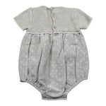 Paz Rodriguez Pagliaccetto Tinta Unita Mezza Manica per Neonata 005122623X BEIGE PAZ RODRIGUEZ 