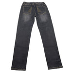 ICEBERG jeans tinta unita con girovita regolabile Nero per Bambino PTICE5306J NERO ICEBERG 