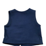 Le Bebe' Gilet Tinta Unita per Neonato LBB5367 BLU LE BEBE' 
